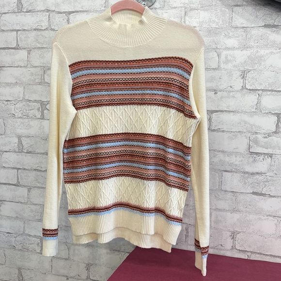 Mystree, Ribbed Mock Neck, NWT, Sz S & M - Picture 5 of 5